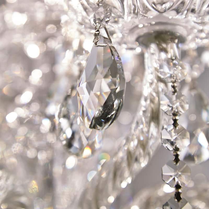 Crystorama Lighting Group Traditional Crystal 12 Light 31" Wide