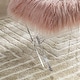 preview thumbnail 10 of 18, Glitzhome Modern Faux Fur Acrylic Accent Bench Ottoman