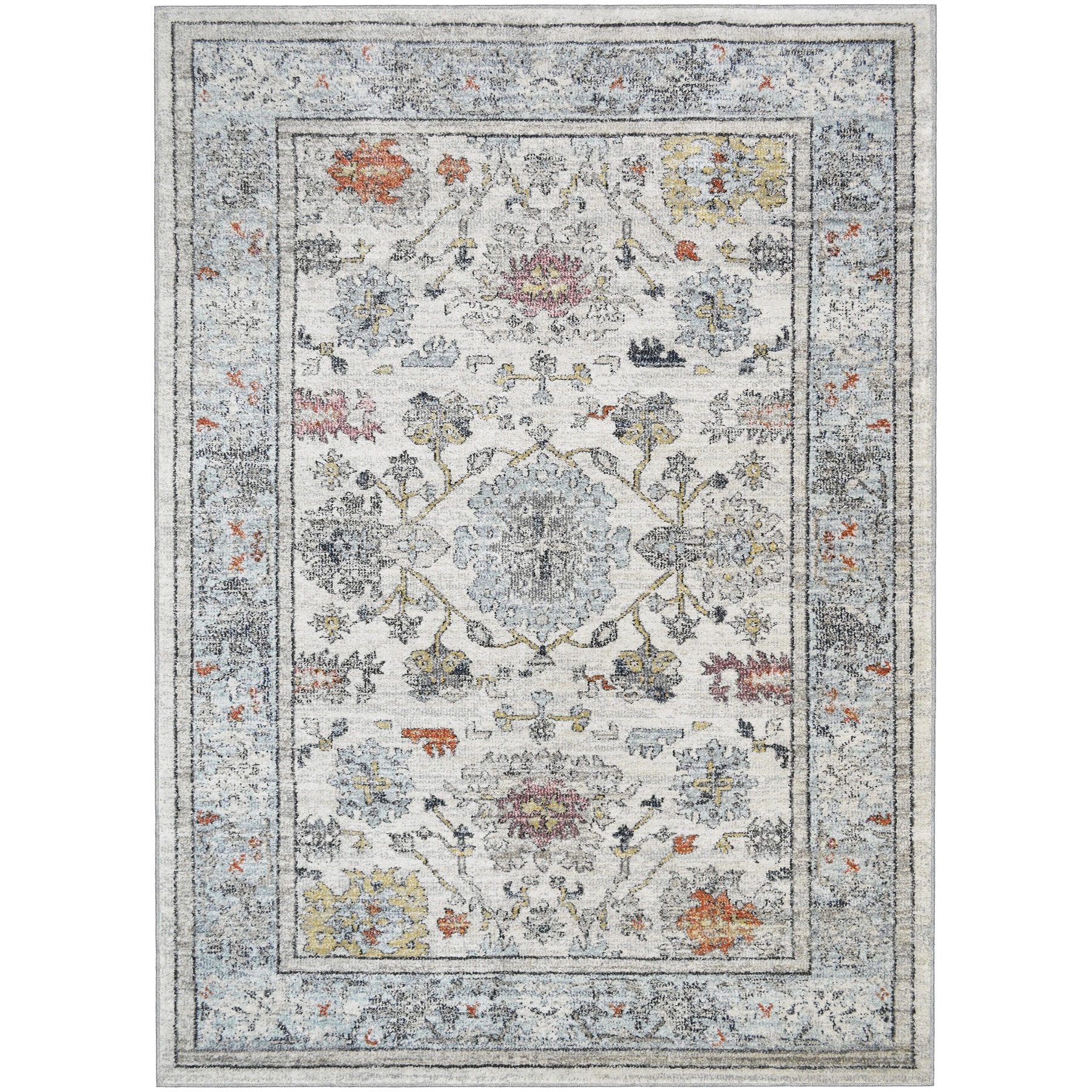 Barcelona Dorset Ivory Traditional Oriental Area Rug