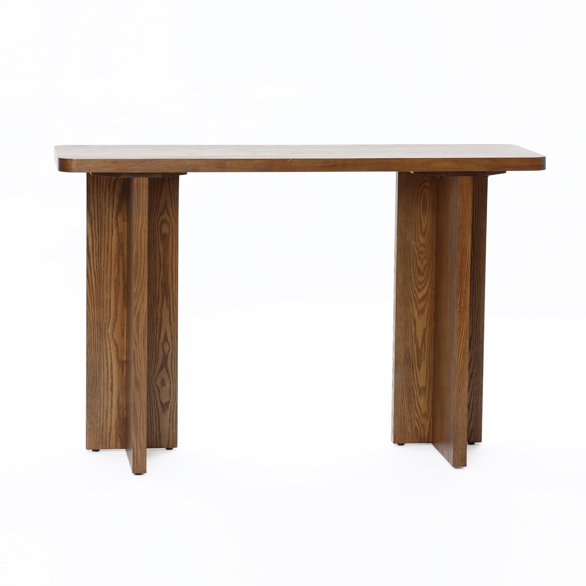 Console Sofa Table, Walnut Finish, 30.16