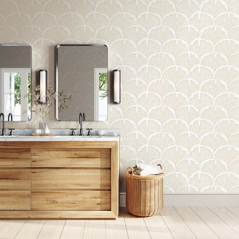 Tempaper Feather Palm by Novogratz Peel and Stick Wallpaper