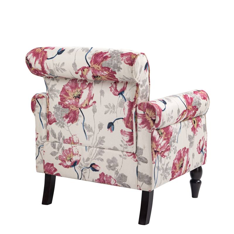 Living Room Armchair with Nailhead Trim - 29.9"W x 29.9"H x 32.9"D