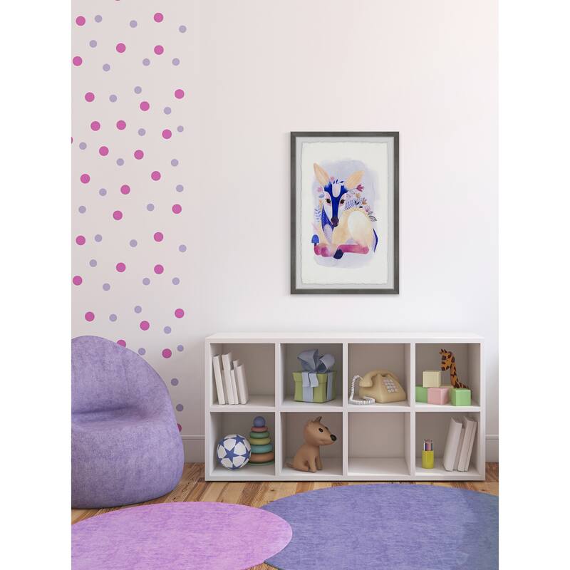 Enchanting Forester IV Framed Wall Art, Elegant Home Touch - Sophisticated Artwork for Refined Décor