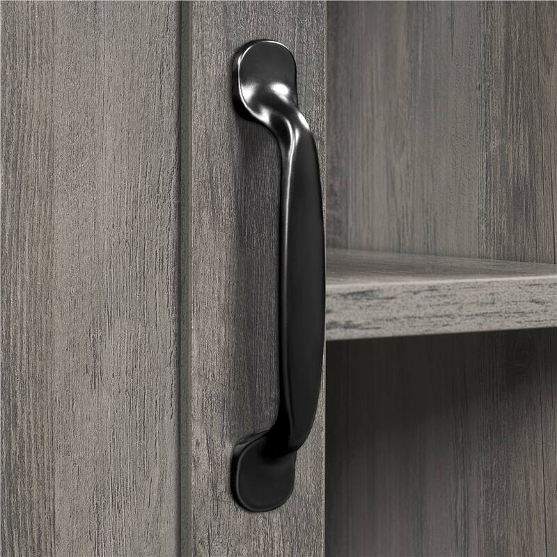 Yaheetech Industrial Classic Farmhouse TV Stand for TVs up to 65"