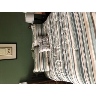 tommy bahama canvas stripe comforter