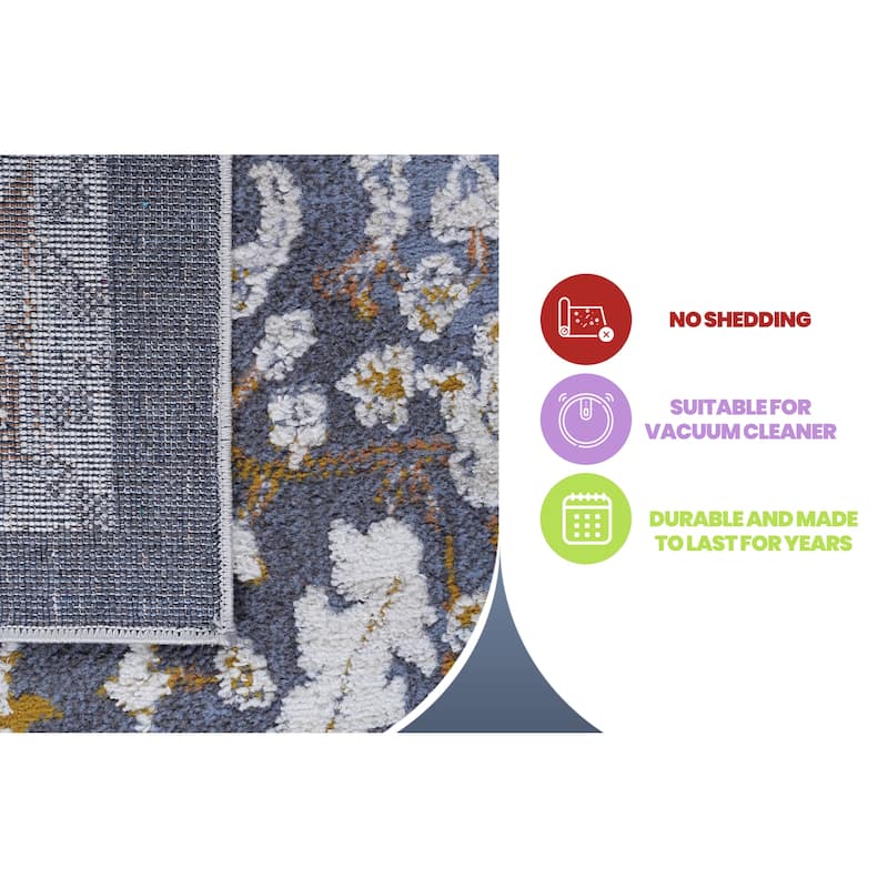 Abstract Area Rug - 2' x 3'