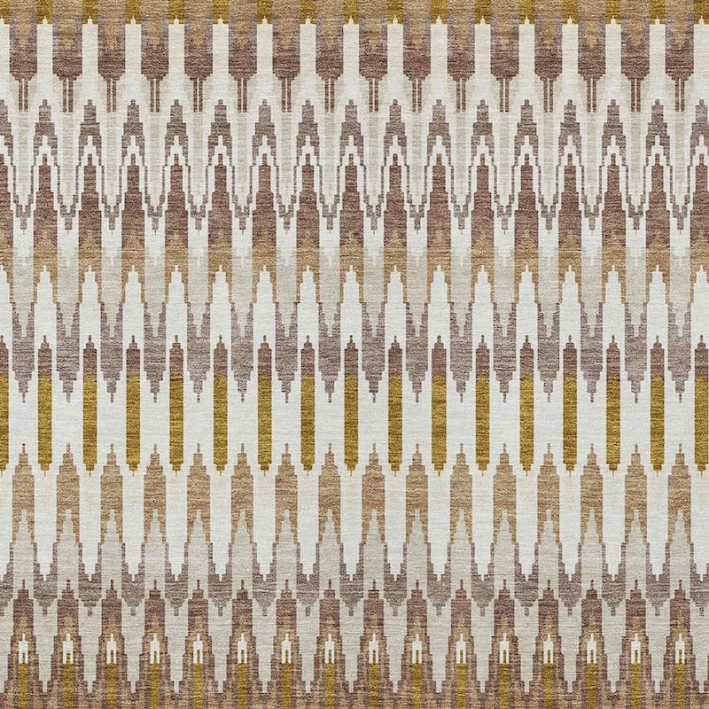 HomeRoots Southwestern Transitional Rectangle Outdoor Rug