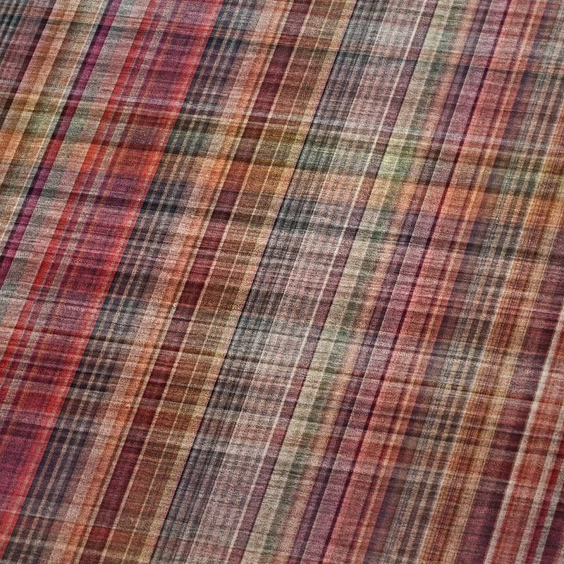 Premium Machine Washable Plaid Sherpa Throw Blanket