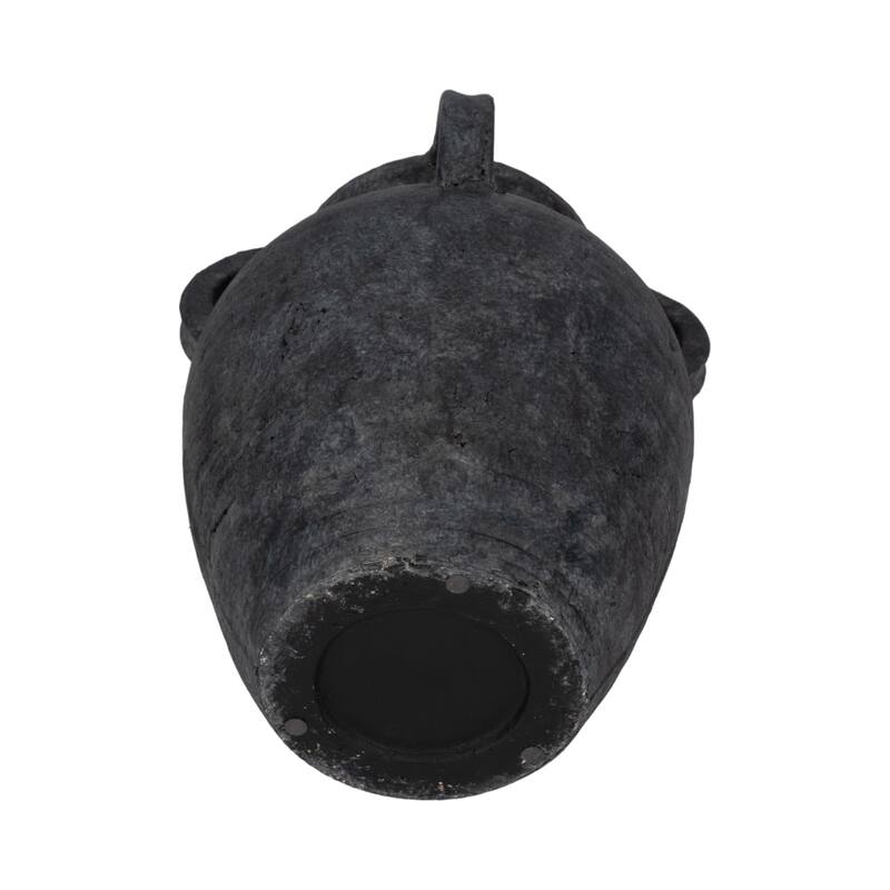 Sagebrook Home Multi Handle Jug, Black/White