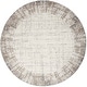 preview thumbnail 14 of 31, Nourison Emily Indoor only Ivory Grey Abstract Area Rug 7'10" x Round