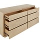 preview thumbnail 26 of 25, Ingleside Danish-inspired 6-Drawer Dresser by iNSPIRE Q Modern