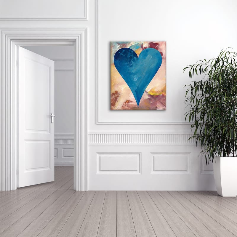 Porch & Den Zane Heartwork Cassidy Canvas Art