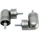 preview thumbnail 3 of 40, MERIVILLE Hinged Elbow Connector - Designed for Bay Window Curtain Rods or Corner Drapery Rods up to 1-inch Diameter