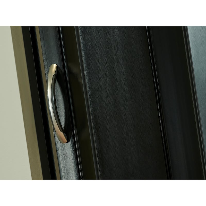 Towne Collection Bedford Black PVC 48-inch Folding Door