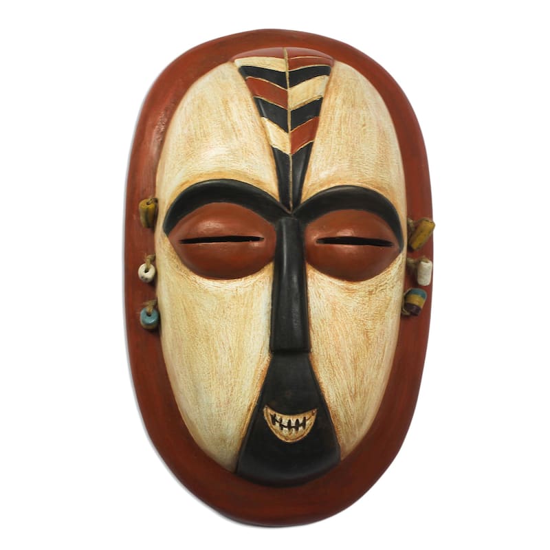 Novica Handmade Duma African Wood Mask