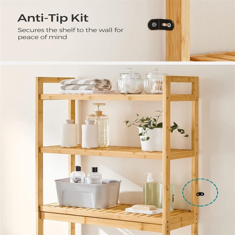 Over The Toilet Storage