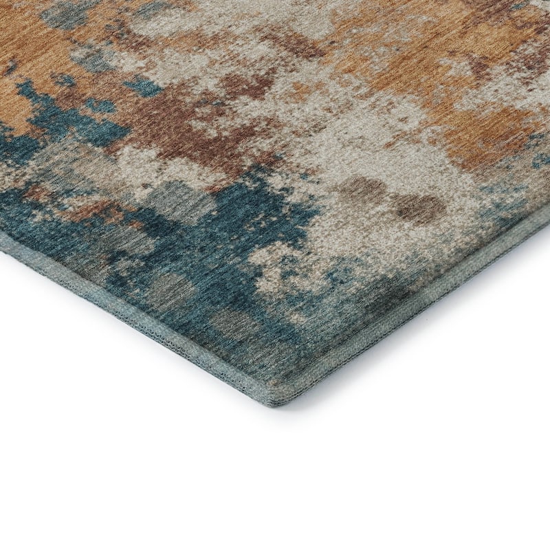 Premium Washable Super Soft Modern Splatter Mayfield Rug