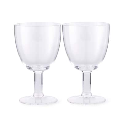 Kit Kemp for Spode Set of 2 Flow Goblets - 17.6 Oz