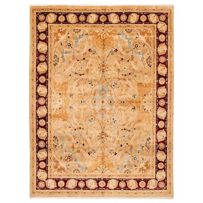 ECARPETGALLERY Hand-knotted Pako Persian 18 Of 20 Tan Wool Rug - 9'2 x 12'0