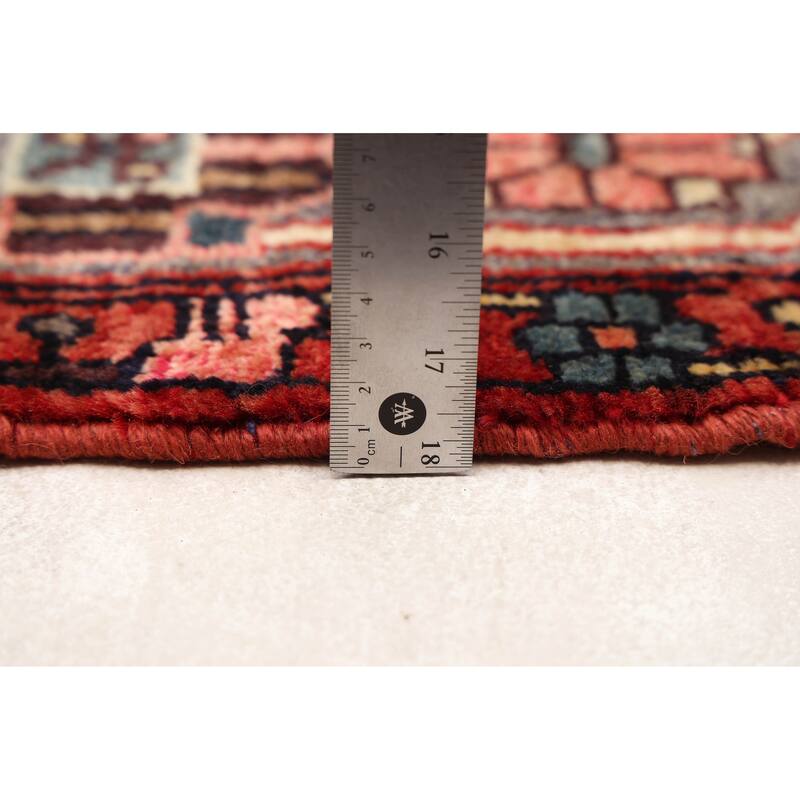 ECARPETGALLERY Hand-knotted Anatolian Vintage Dark Navy Wool Rug - 4'10 x 8'4