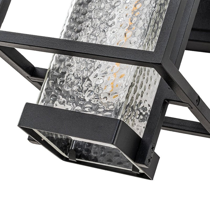 Farmhouse Waterproof 1-Light Square Outdoor Wall Lantern