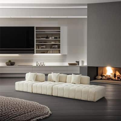 Piano key combination sofa