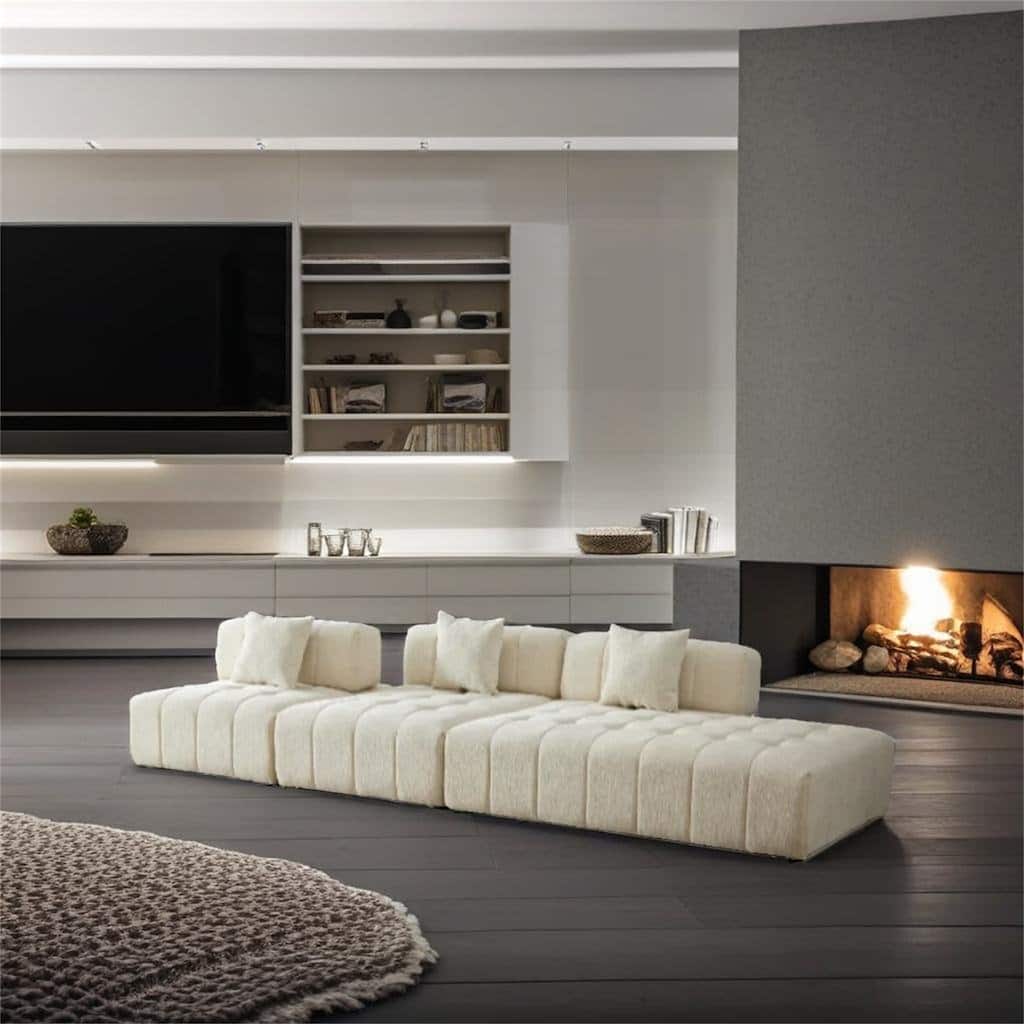 Piano key combination sofa