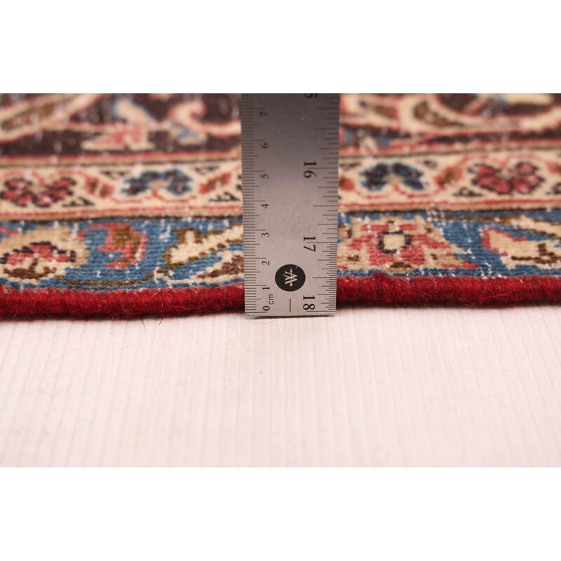 ECARPETGALLERY Hand-knotted Antalya Vintage Red Wool Rug - 7'9 x 11'3