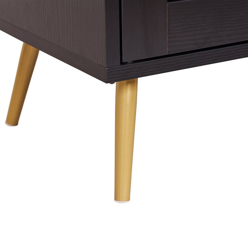 VECELO L-Shaped Entryway Bench with Cushion Shoe Storage Bench with Louvered Door & Open Shelves Hallway Seat Organizer