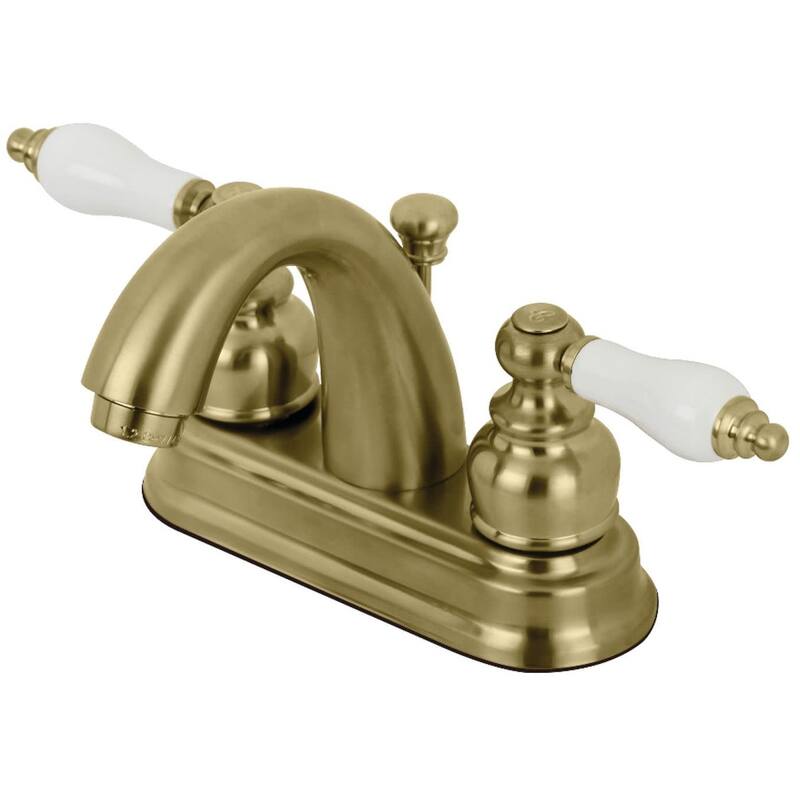 Kingston Brass Restoration 1.2 GPM Centerset Bathroom Faucet with