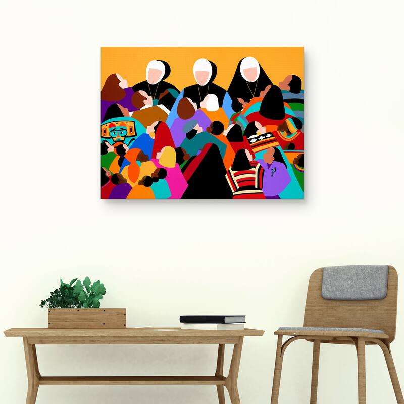 Sisters of Providence by Synthia SAINT JAMES Canvas Art Print