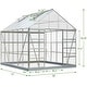 preview thumbnail 9 of 12, Outdoor 12' x 10' Outdoor Walk-in Hobby Greenhouse for Plants - 10*12