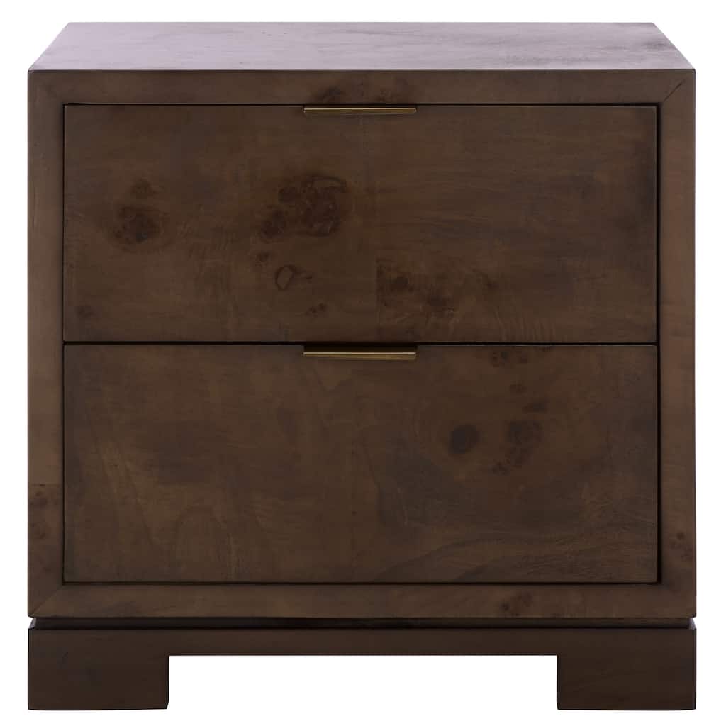 SAFAVIEH Home Lavana 2-Drawer Nightstand