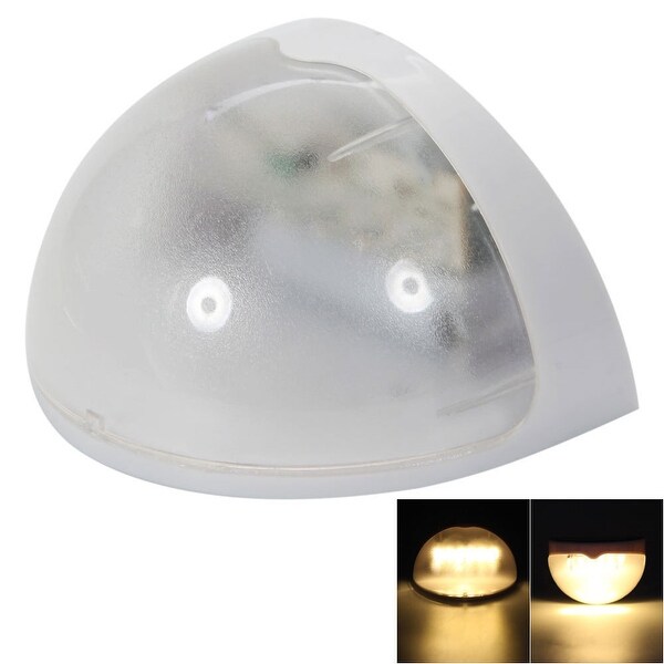 N760B 6-LED Warm White Light Waterproof Wall Mounted Solar Lamp (Pack of 4). Opens flyout.