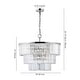 preview thumbnail 21 of 24, SAFAVIEH Couture Karissa 24-Inch Crystal 10-Light Tier Chandelier - 24" W x 24" D x 21 / 69" H