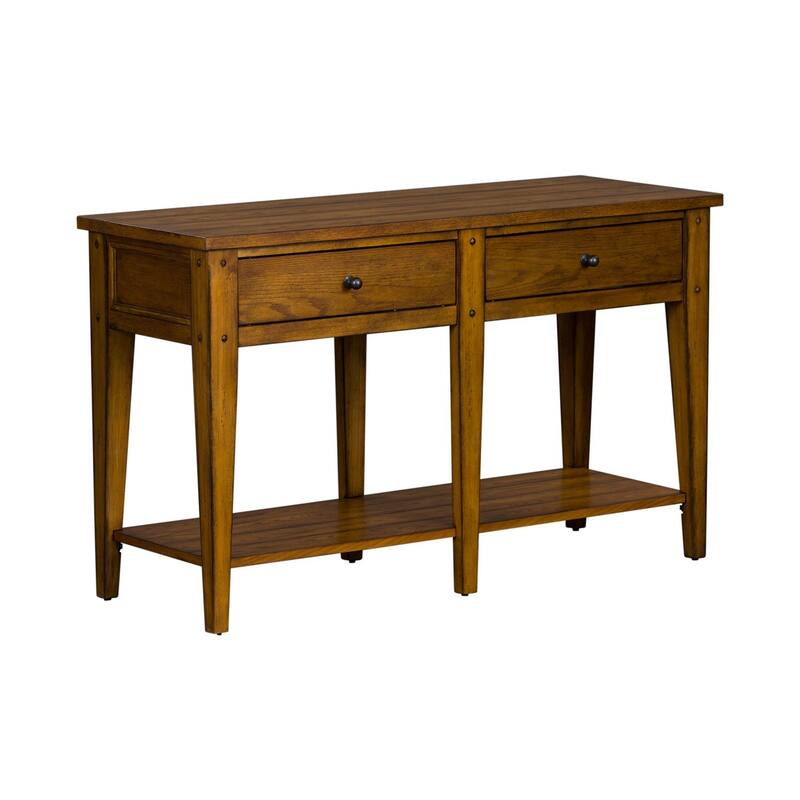 Lake House Oak Sofa Table