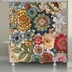preview thumbnail 1 of 2, Laural Home Boho Bouquet Shower Curtain 71x72