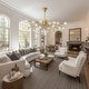 preview thumbnail 23 of 26, Modern Sputnik Chandelier Gold Glam K9 Crystal Chandelier Pendant Light