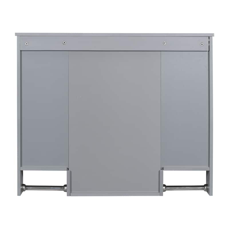 Bathroom Wall Cabinet with Mirror