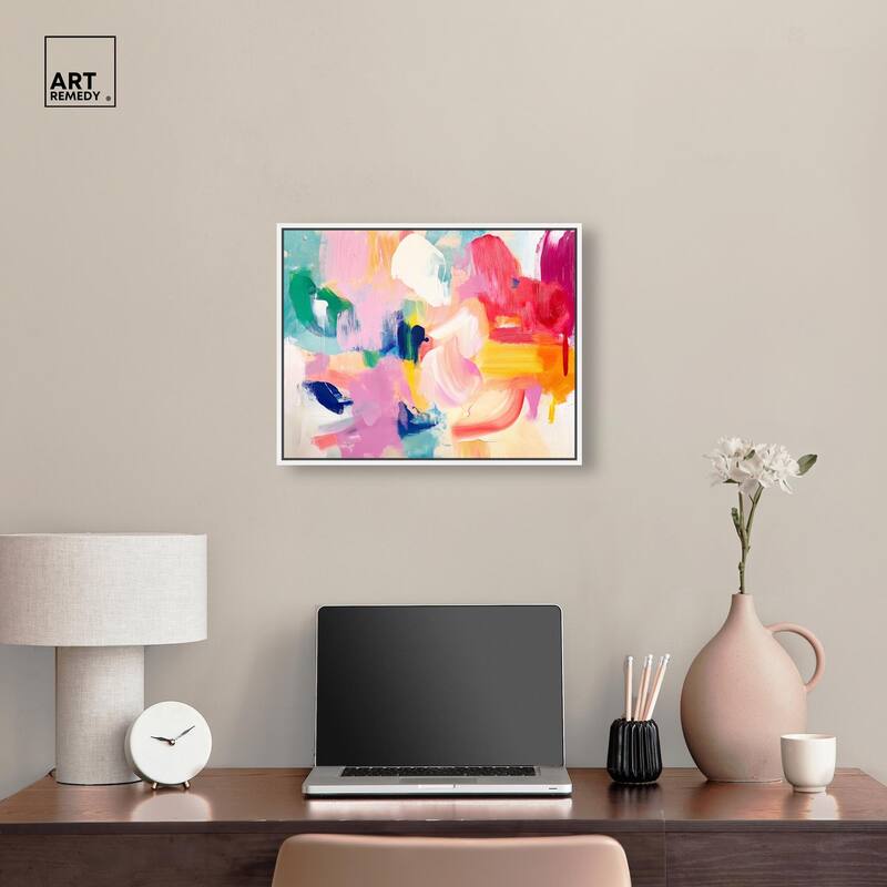 Pigment Play I Canvas by Art Remedy