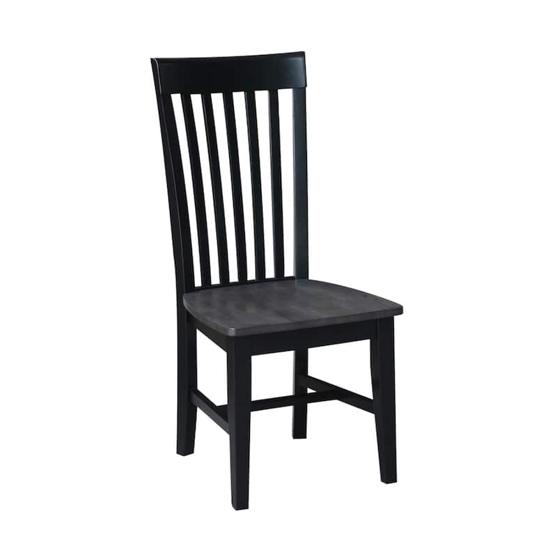International Concepts Solid Wood Cosmo Tall Mission Chairs, Set of 2