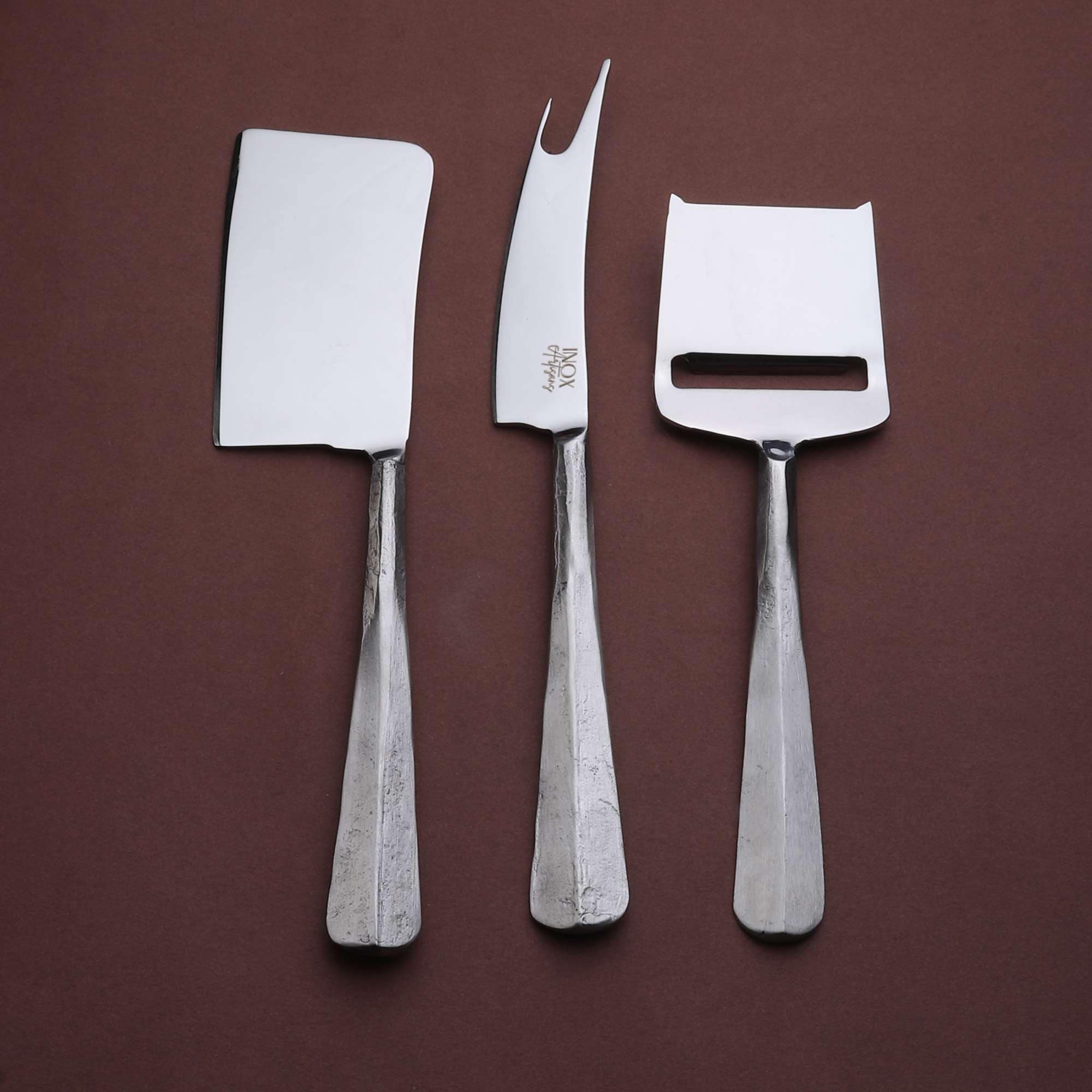 Cheese Accessories - Shaver, Cleaver, Knife. Spreader, Cutting Board
