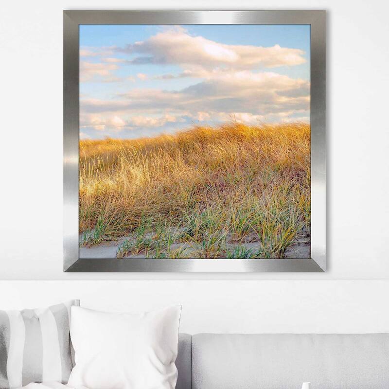 "Grassy Dunes Panorama" by Brooke T. Ryan II Print on Acrylic