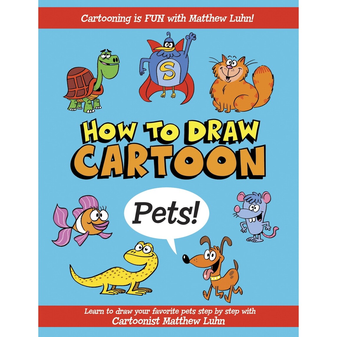 Shop General S Art Press How To Draw Cartoon Pets Softcover Book