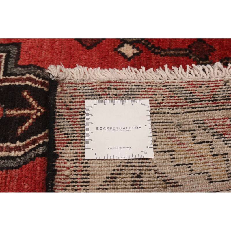 ECARPETGALLERY Hand-knotted Anadol Red Wool Rug - 3'6 x 10'0