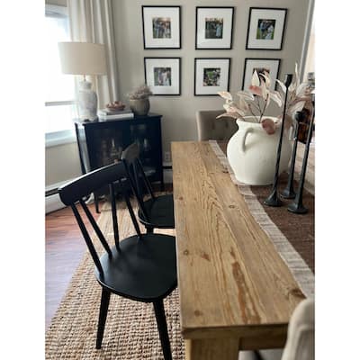 Windsor 17.4" Wide Wooden Dining Chairs