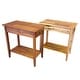 preview thumbnail 13 of 23, Porch & Den Holly Hill Solid Acacia Recliner End Table