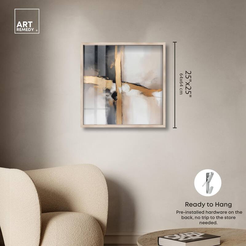 Golden Hour I Shadowbox by Art Remedy
