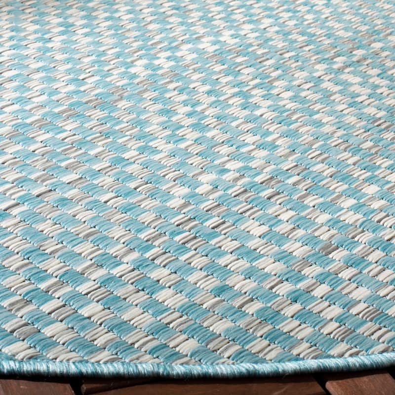 SAFAVIEH Courtyard Judi Indoor/ Outdoor Patio Backyard Rug