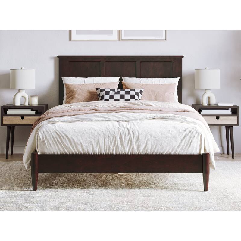Charlotte Solid Wood Low Profile Platform Bed